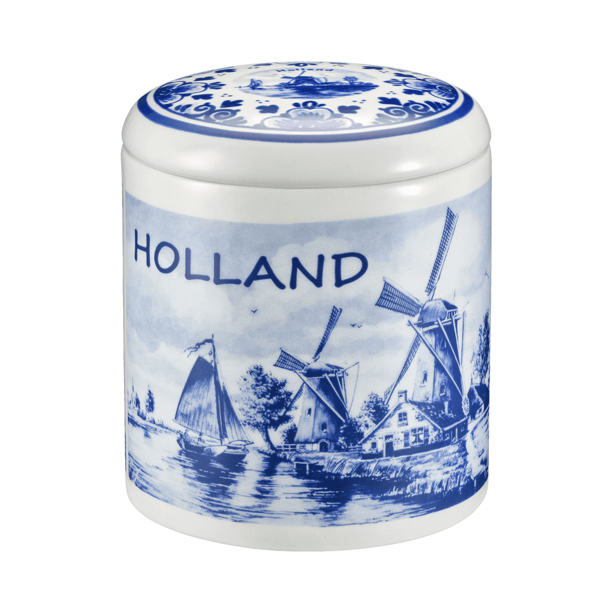 Personalised Delft Blue Jar - 10 pc - Hans Egstorf